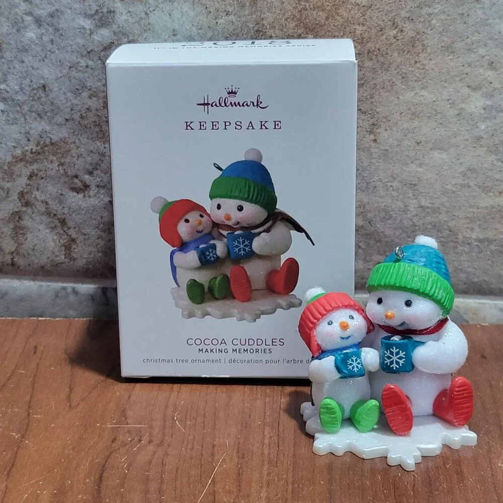 Hallmark Christmas Ornament Cocoa Cuddles Making Memories 2018